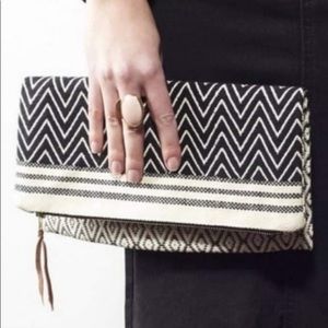 Tribe Alive NWOT Fold Over Clutch